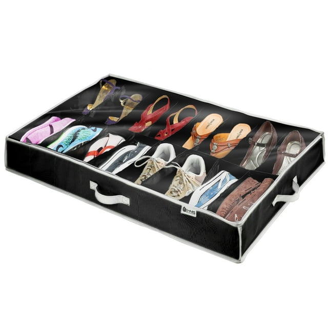 Under Bed Shoe Storage Organizer for Shoes, Sandals Etc. Features 3
