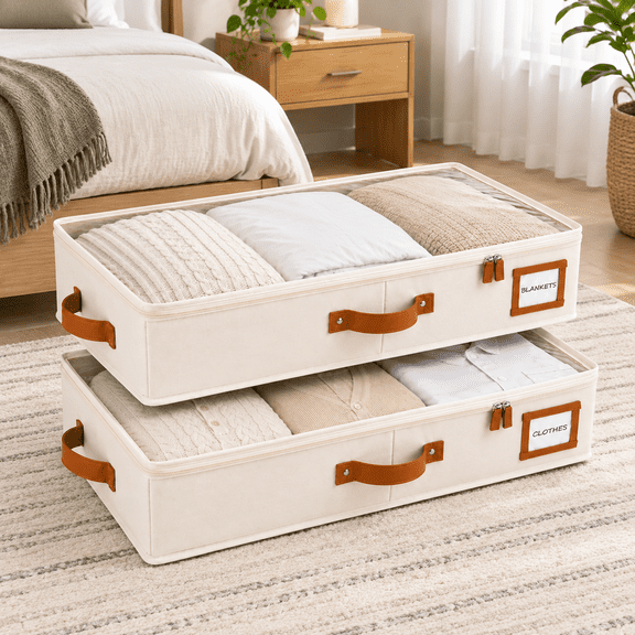 Under Bed Stor Large 2pc With Lid