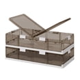 thumbnail image 1 of Under Bed Storage  Boxes Storage Containers with Lids Stackable Closet Organizers and Storage  Door (2 Pack), 1 of 6