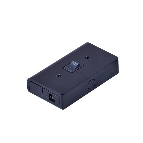 Under Cabinet Junction Box, Black