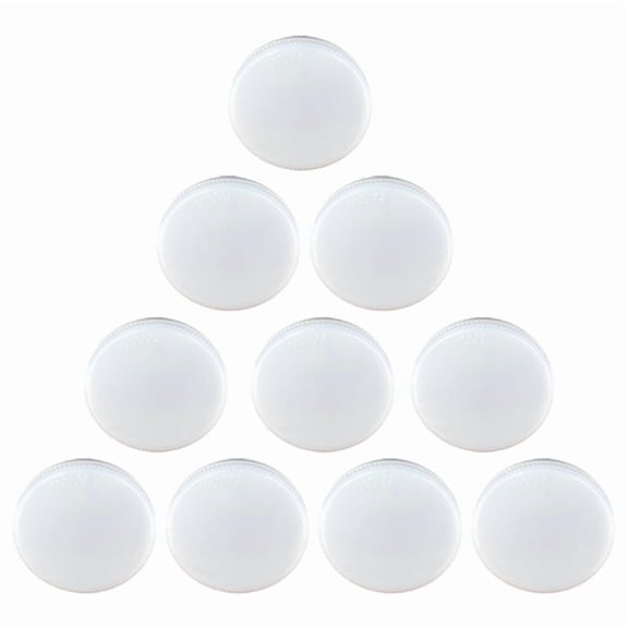 Under Cabinet LED Flush Mount Lights 9W GX53 Base 120 Beam 10-Pack for Cabinets and Ceilings GX53