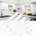 thumbnail image 1 of Under Cabinet LED Lights, 4 Pack Ultra Bright Under Counter Lighting with ON/Off Switch, Linkable Kitchen Light Bars for Closet, Workbench, 1 of 14