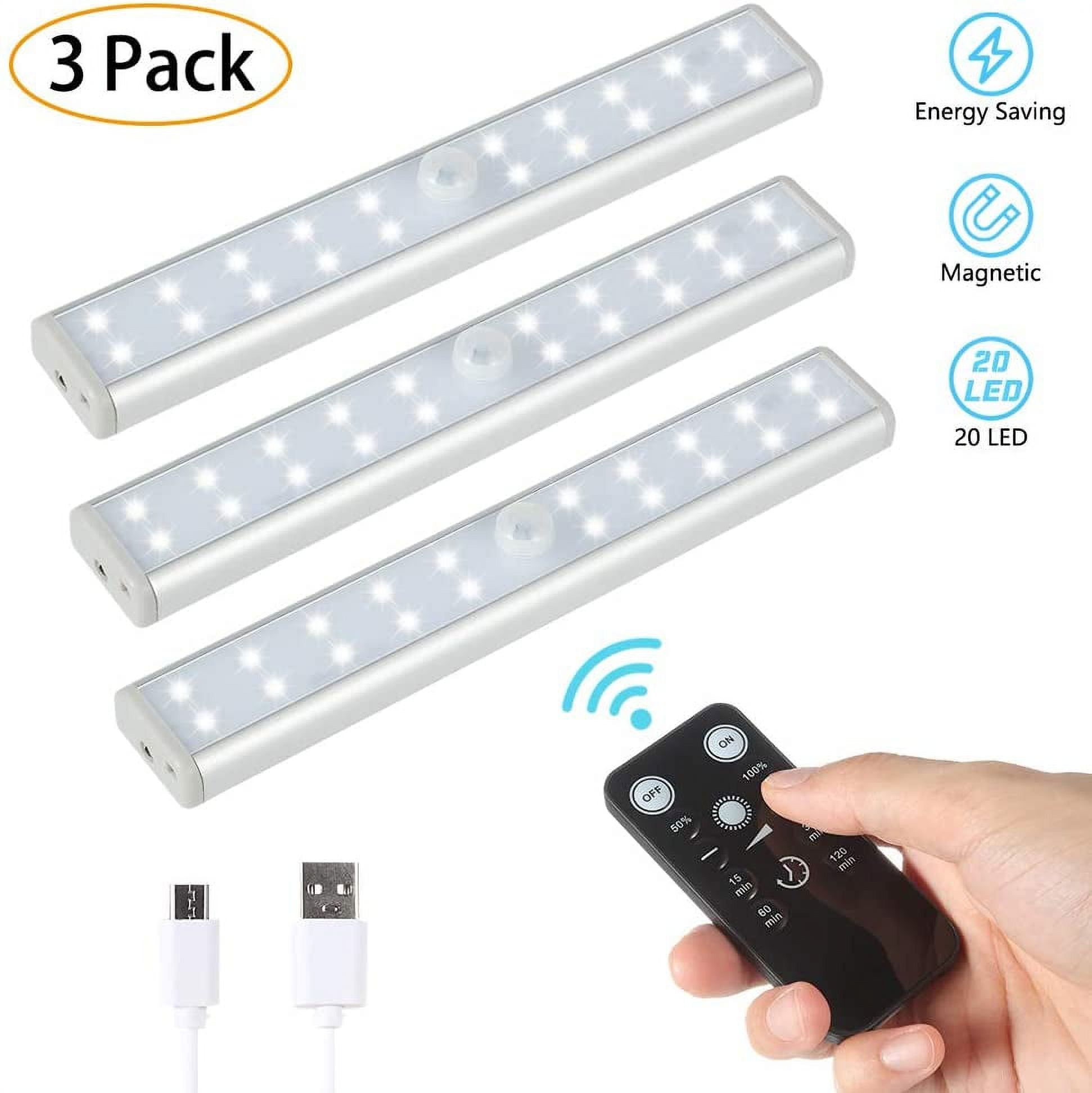 Under Lighting Remote control LED Closet Light Battery Powered