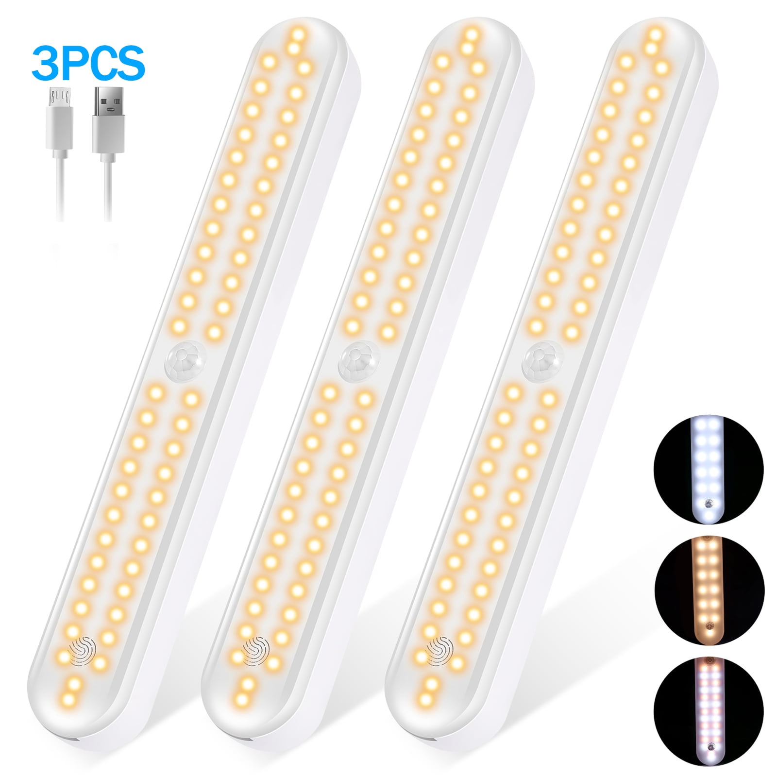 Under Lights, USB Rechargeable LED Lights for Kitchen