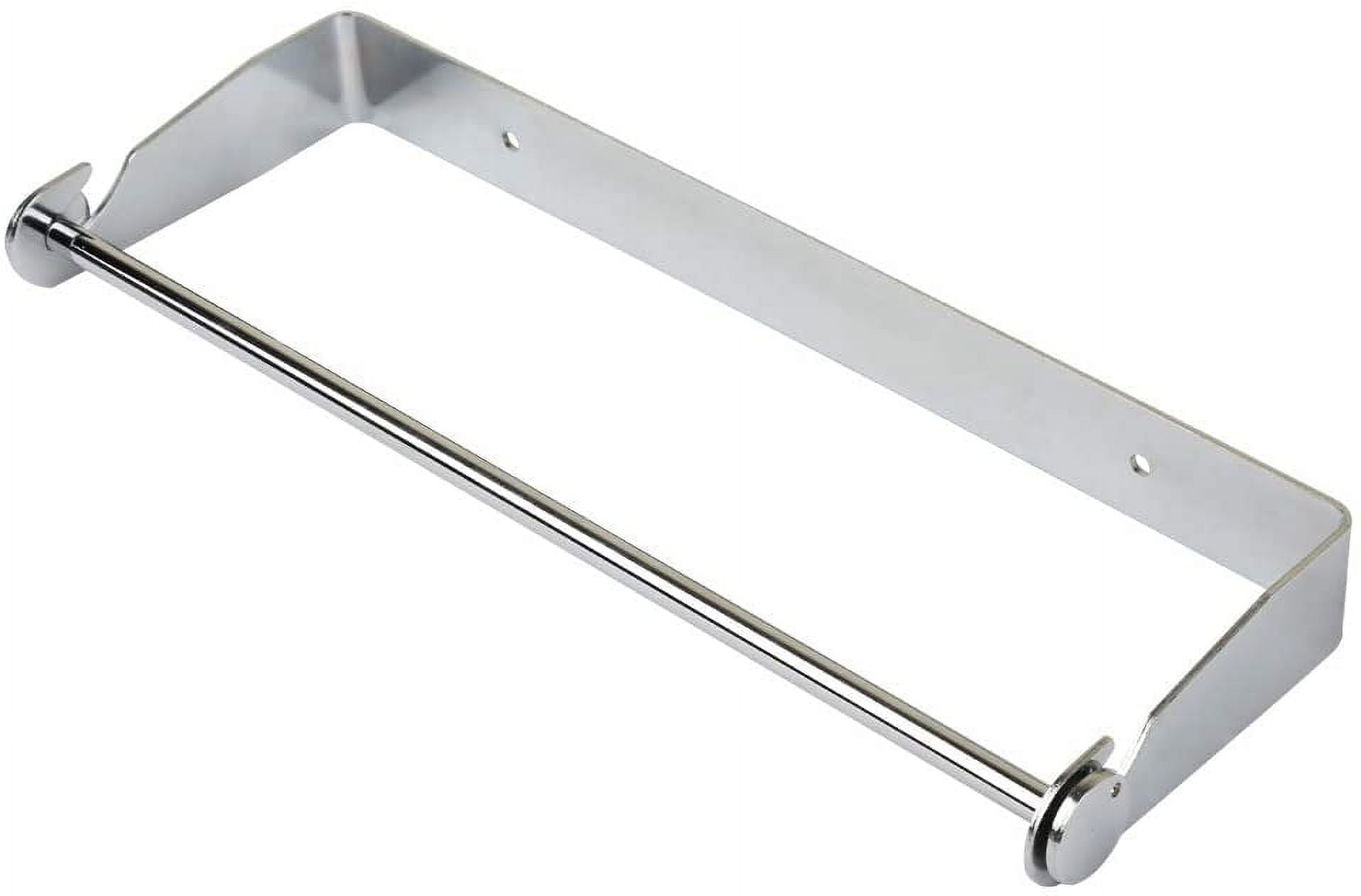 Under Cabinet Paper Towel Holder Wall Mount for Home Kitchen,Stainless Steel Large Rolls-Chrome