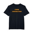 thumbnail image 1 of Under Construction Fun Personal Change Announcement T-Shirt, 1 of 4