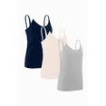 thumbnail image 1 of Under Control Women's Maternity Nursing Tank Top Cami with Bras, 3 Pack, 1 of 9