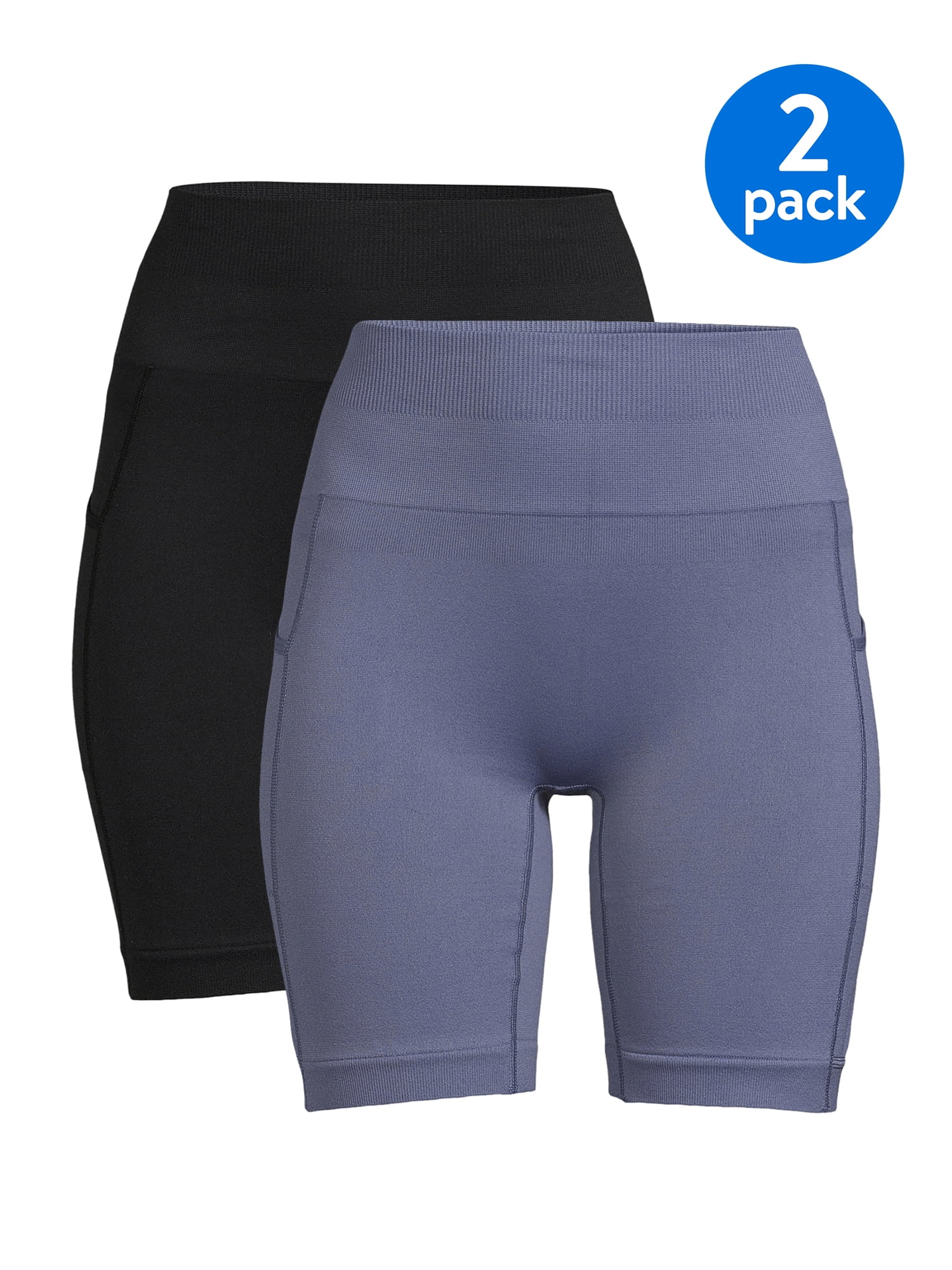 Under Control Women's Active Seamless Bike Shorts with Phone Pockets, 2