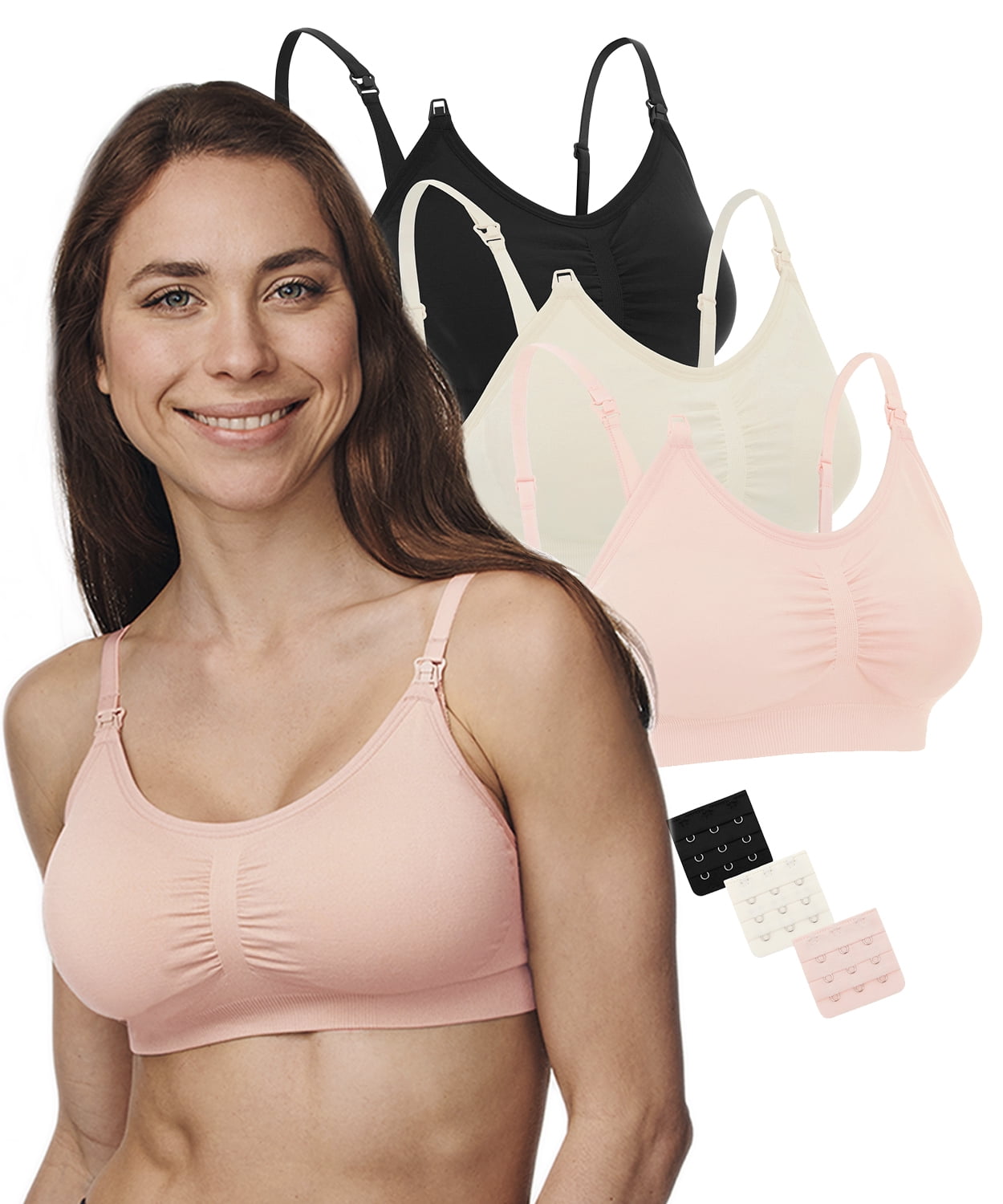 Working Controller Bra Under Control Women’s Adult Classic Fit Nursing Bra, Soft & Seamless ...