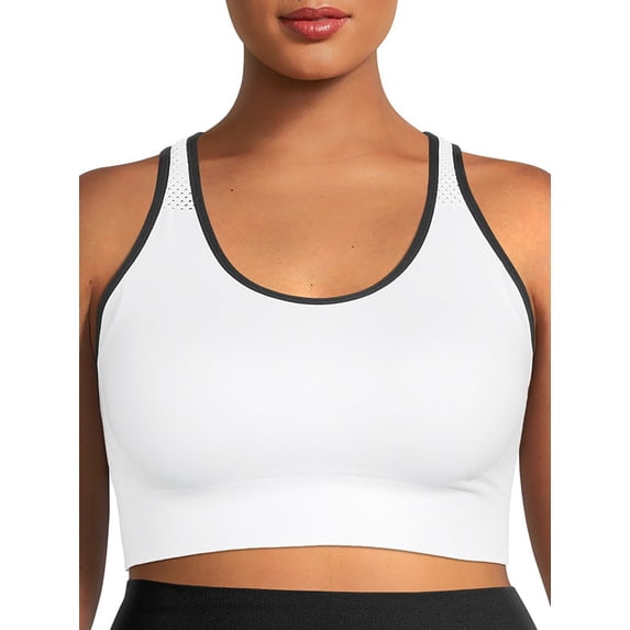 Under Control Women's Plus Size Sports Bra High Support Seamless Racerback