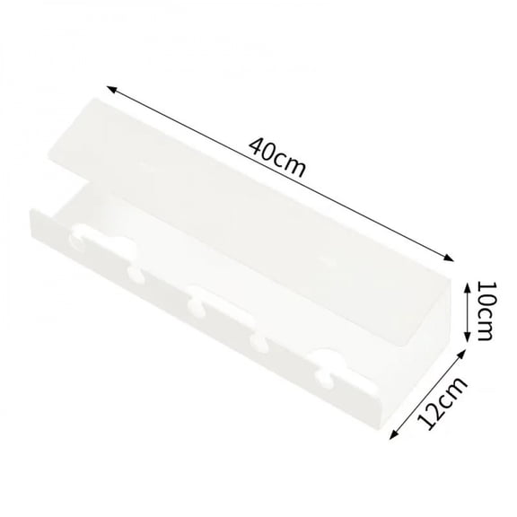 Under Desk Cable Management Cable Tray Under Desk With Clamp Power Strip Cord Holder