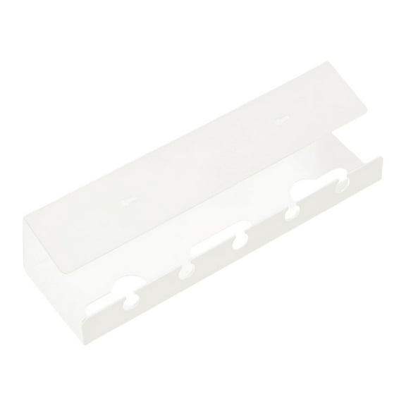 Under Desk Cable Management Tray 1 Pack, Under Desk Cord Organizers with Clamp