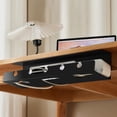 thumbnail image 1 of Under Desk Cable Management Tray Plastic Wire Organizer Rack for Power Strips and Cords, 1 of 6