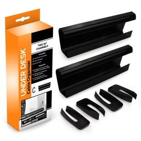 Under Desk Cable Organizer Cord Cover by Edison Supply