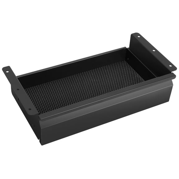 Under Desk Drawer, 16" Slide Out Organizer - Office & Home Storage, Pencil Drawer Attachment for Sit Stand Desks, Metal Steel Frame, 17x9x4 Inch
