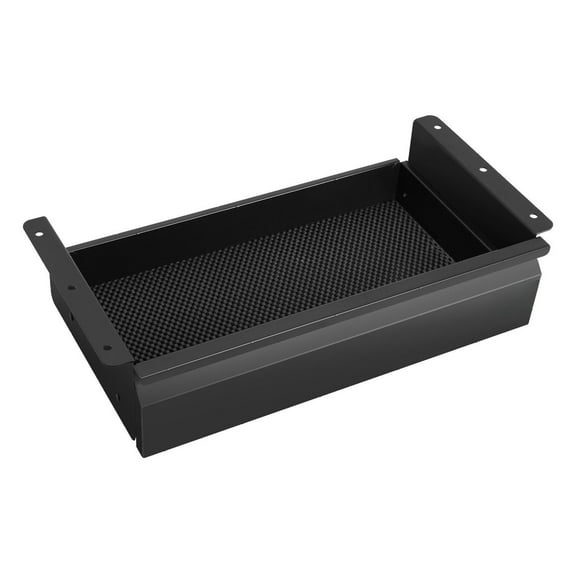 Under Desk Drawer Organizer - 16 Inch Slide Out Storage - Home Office Desk Drawers - Hidden Space Saver - Metal Steel Frame - 11lbs Capacity