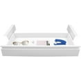 thumbnail image 1 of Under Desk Drawer Slide Out For Office Desk, Storage Organizer For Sit Stand Workstation, 22” x 14” x 3”, Black, 1 of 8