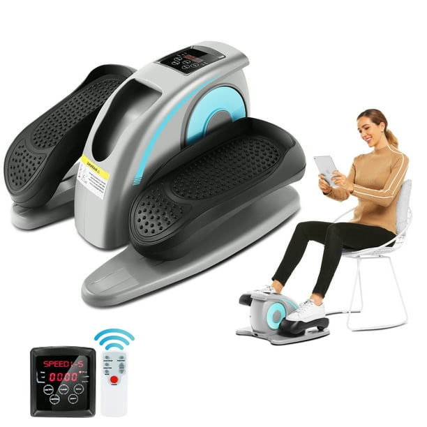 Under Desk Elliptical Machine，Electric Seated Pedal Exerciser ...