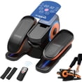 thumbnail image 1 of Under Desk Elliptical Machine with 12 Adjustable Speed, Quiet & Portable Seated Pedal with Remote Control & Non-Slip Foot Straps, 1 of 6
