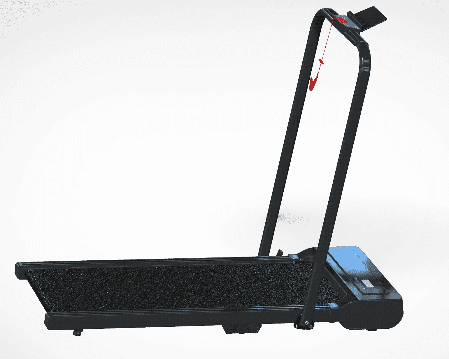 Under Desk Folding Treadmills 2 in 1 Walking Running Machine for Home