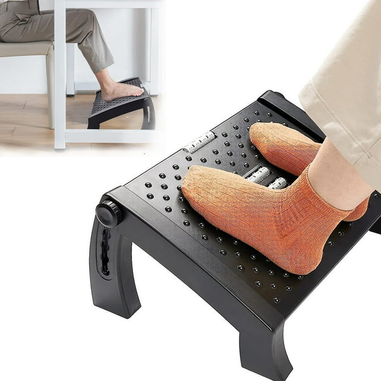 Adjustable Height Foot Rest Under Desk