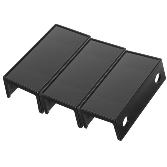 Under Desk Laptop Stand Keyboard Router Wall Mount Bracket (Black) Tablet G Holder for Laptops