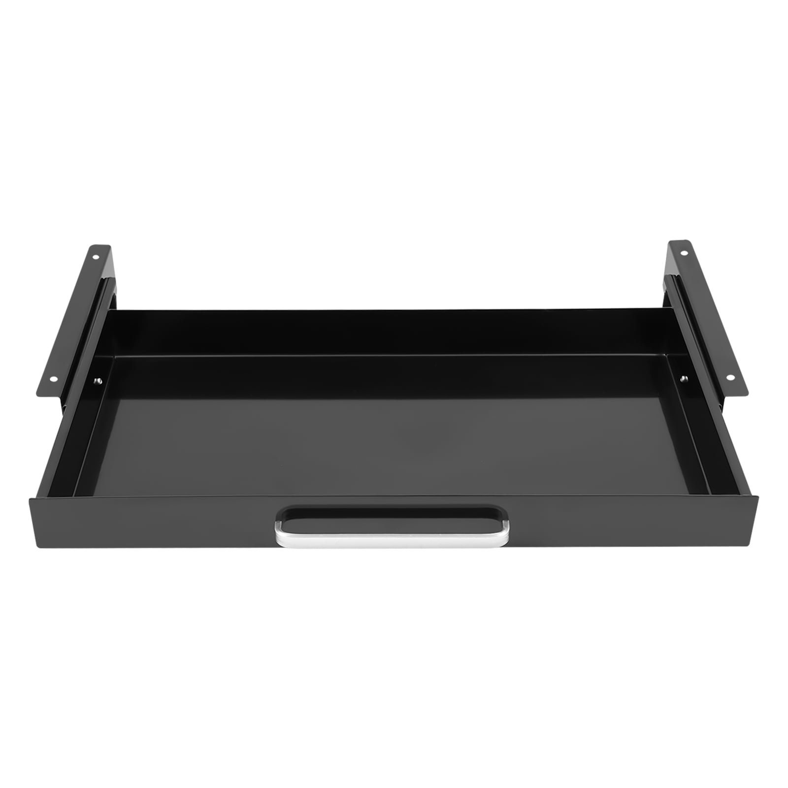 Under Desk Mounted Pull-Out Drawer with Quiet Sliding Mechanism, Modern Design for Streamlined Workspace and Convenient Storage