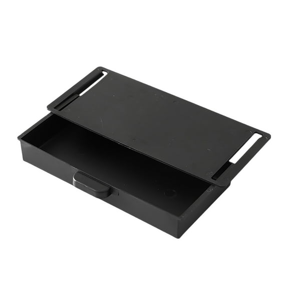 Under Desk Storage Drawer - Large Capacity & Dust-Proof Design, for Stationery, Cosmetics & Desktop Organization