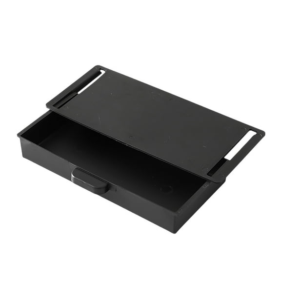 Under Desk Storage Drawer - Large Capacity & Dust-Proof Design, for Stationery, Cosmetics & Desktop Organization