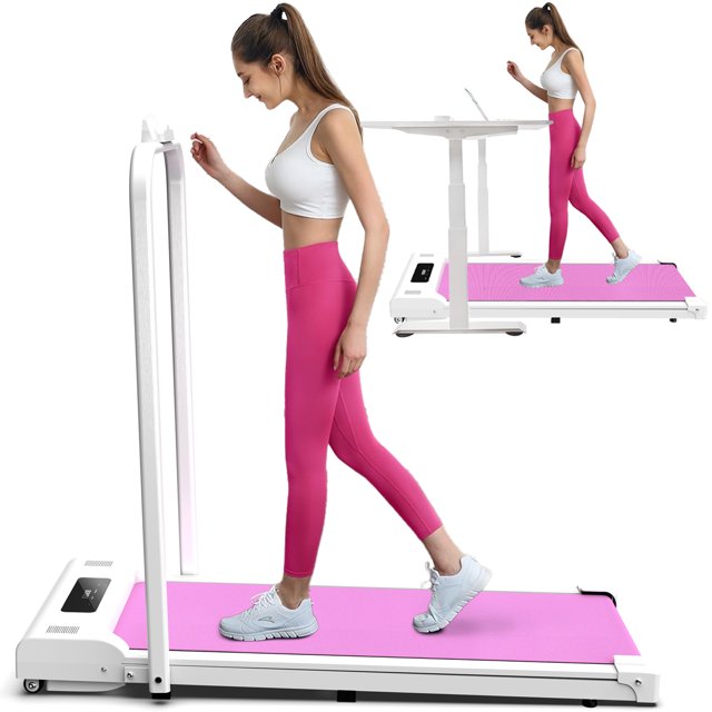 Under Desk Treadmill, Walking Pad, 2 in 1 Portable Treadmill with