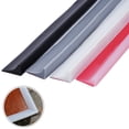 thumbnail image 1 of Under Door Draft Stopper, Bathroom Retention Water Barrier Strip Dry &Wet Separation Silicone Seal Strip 11.8inch White, 1 of 4