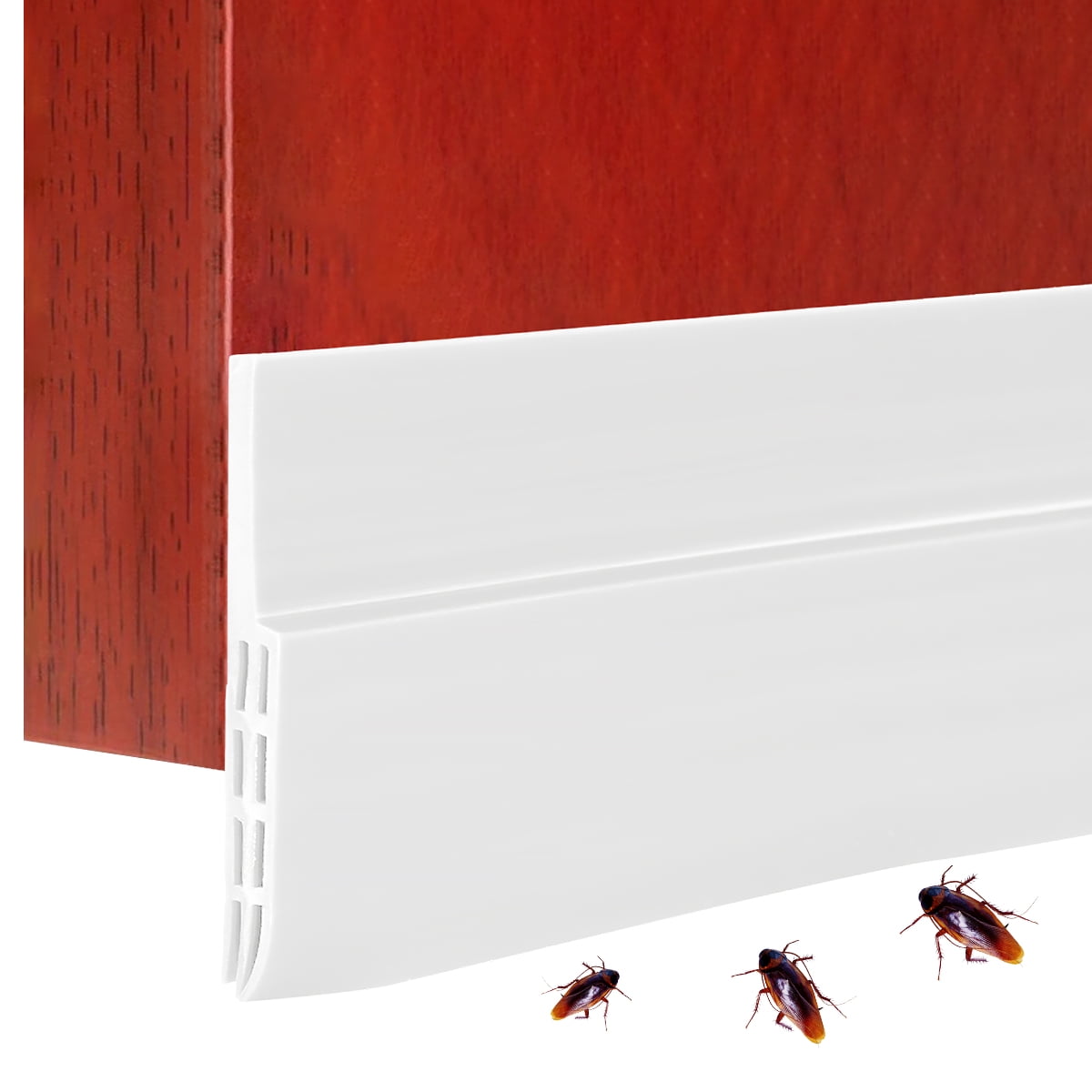 Under Door Draft Stopper Window Seal Strip Noise Stopper Windproof Insectproof Insulator Door