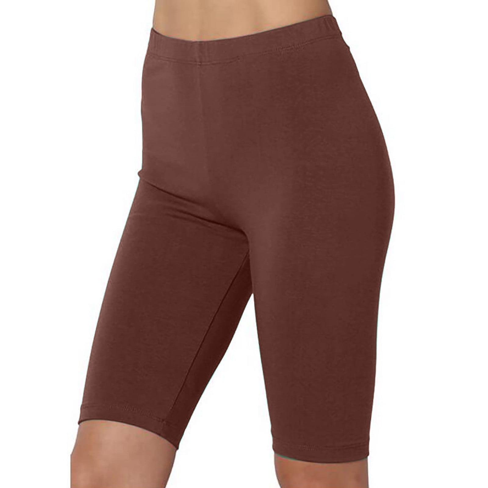 K-CHEONY Cotton Shorts for Women Stretch Spandex Anti