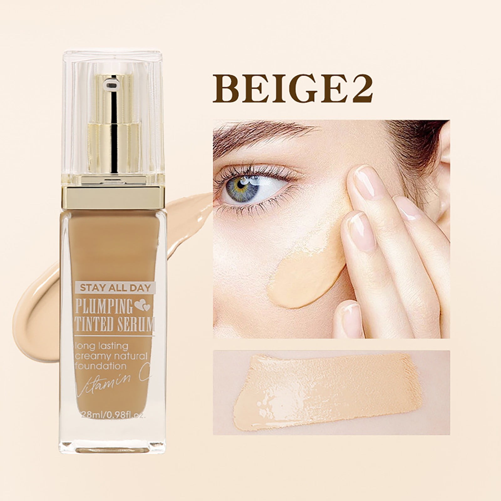 Under Eye Brightener, Super Wear Care and Luminous Foundation Make Up