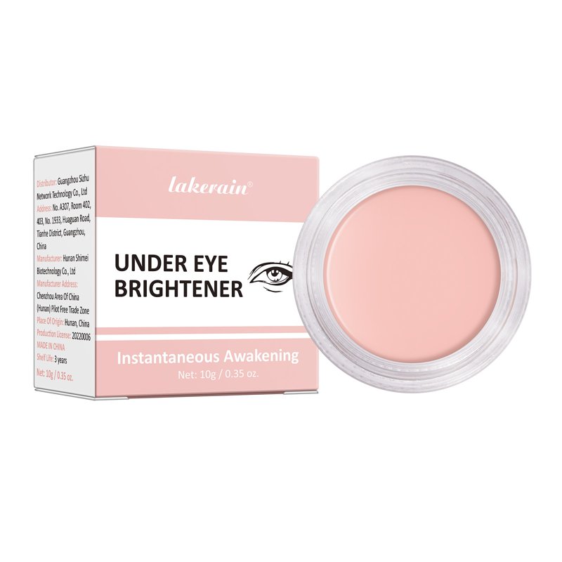 Under Eye Brightener, Under Eye Concealer, Nourishing Luminous under Eye Concealer Color Corrector for Dark Circles, Waterproof