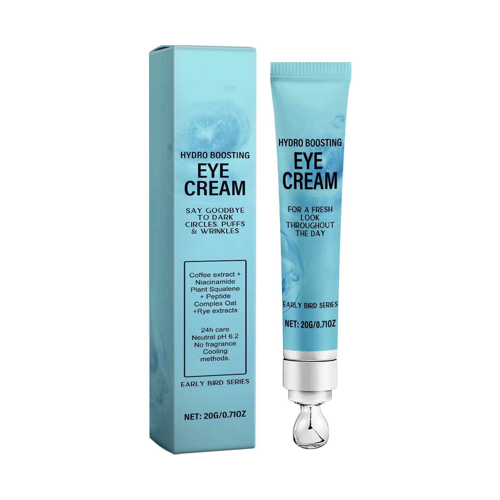 Under Eye Cream for Dark Circles and Puffiness Caffeine Eye Cream