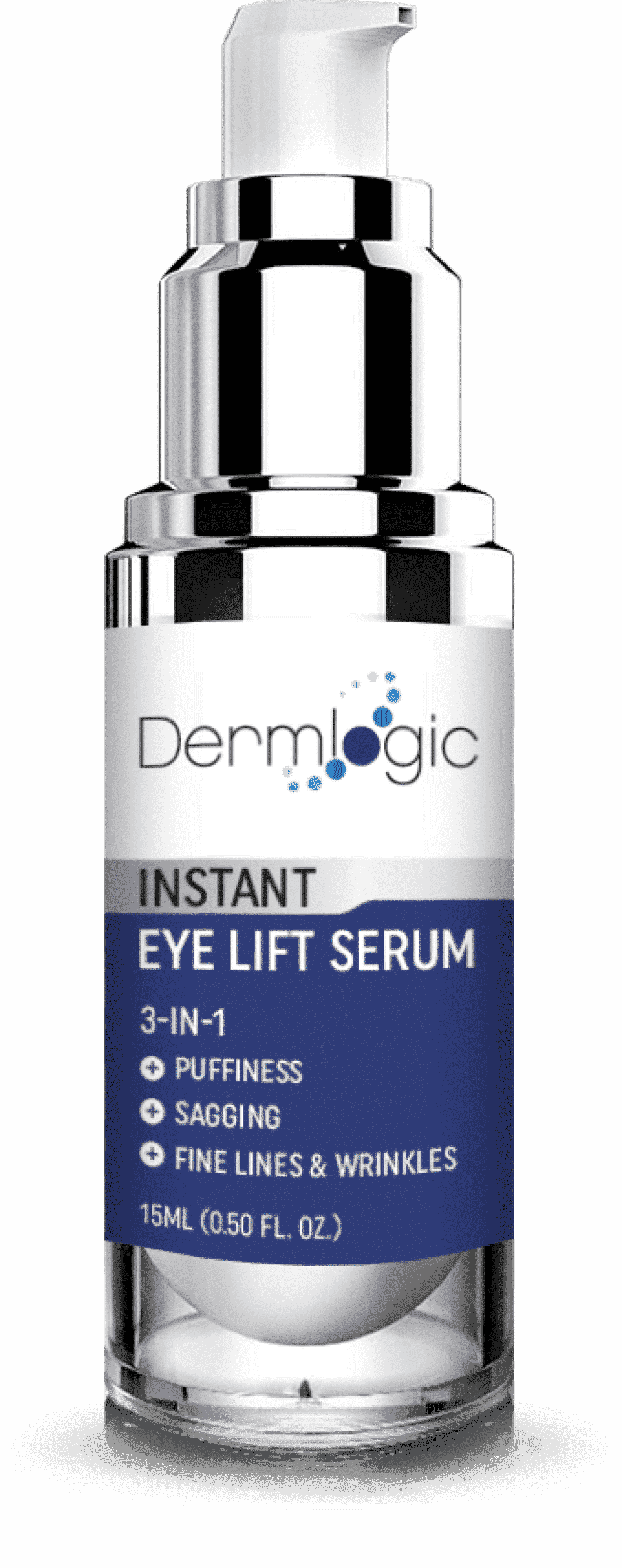 Dermlogic Instant Under Eye Puffiness, Dark Circles, Fine Lines Cream, 15 mL