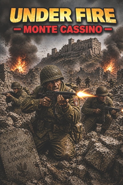 Under Fire - Monte Cassino, (Paperback)