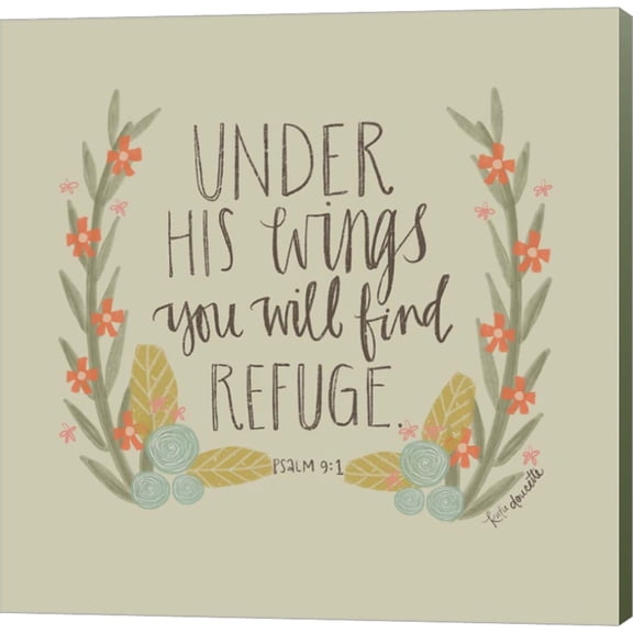 Under His Wings by Katie Doucette, Canvas Wall Art