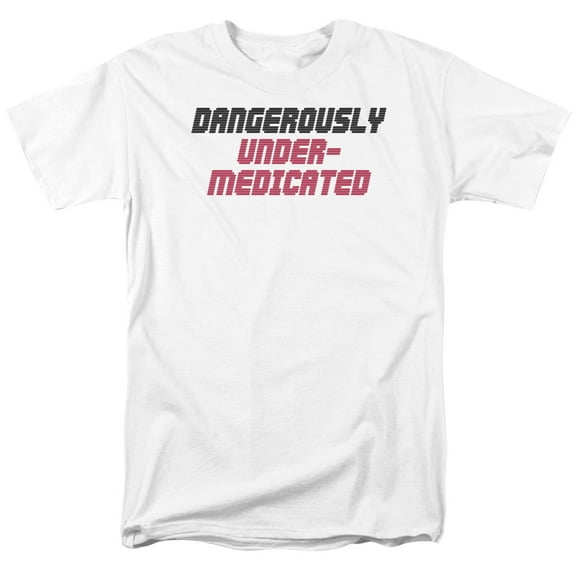 Under Medicated Officially Licensed Adult T Shirt