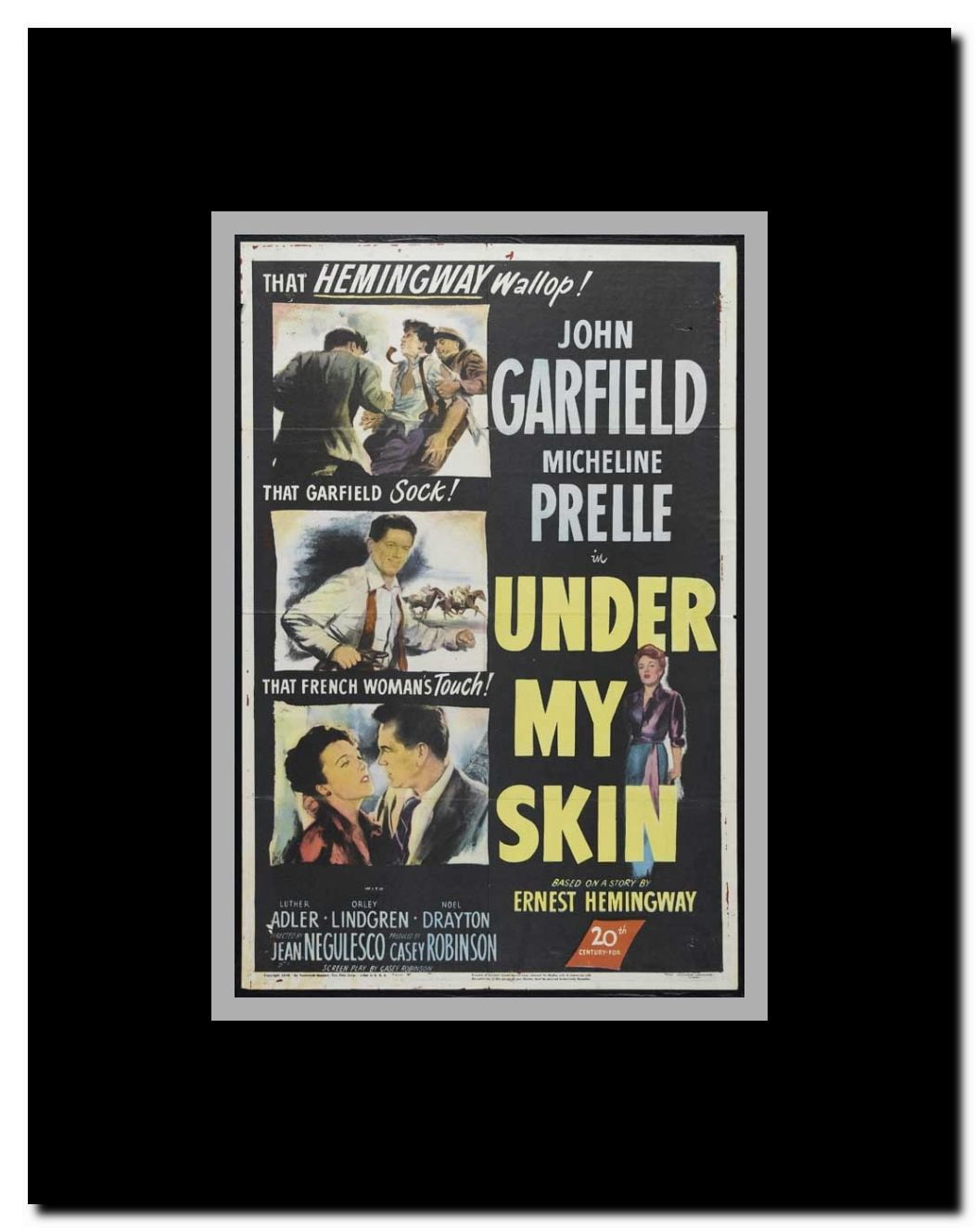 Under My Skin Framed Movie Poster