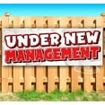 thumbnail image 1 of Under New Management 13 oz Vinyl Banner With Metal Grommets, 1 of 4