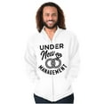 thumbnail image 1 of Under New Management Newlywed Bride Zip Up Hoodie Men's Women's Brisco Brands S, 1 of 6