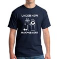 thumbnail image 1 of Under New Management T-Shirt Funny Wedding Bachelor Party Tee, 1 of 3