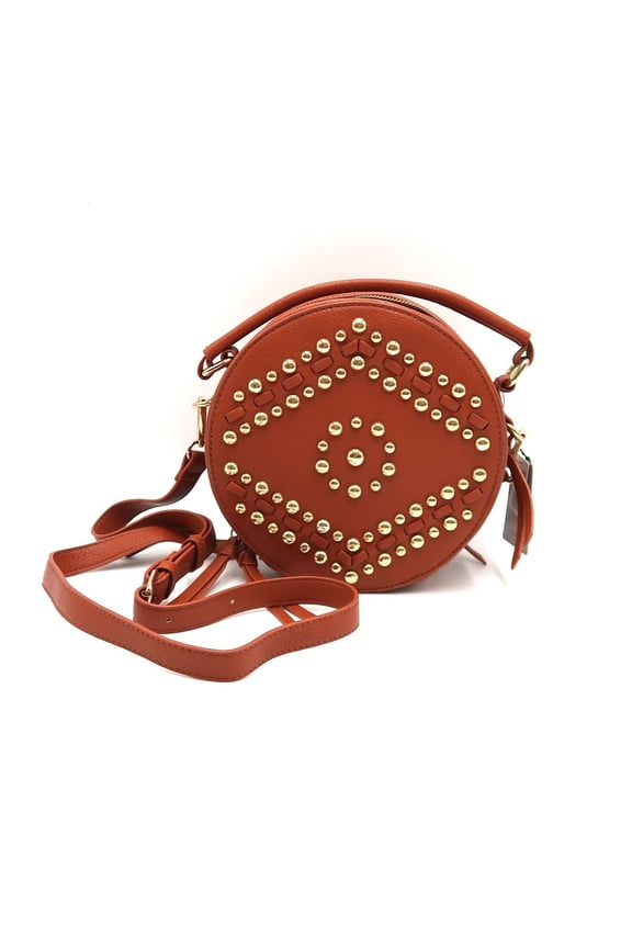 Round Purse Cognac