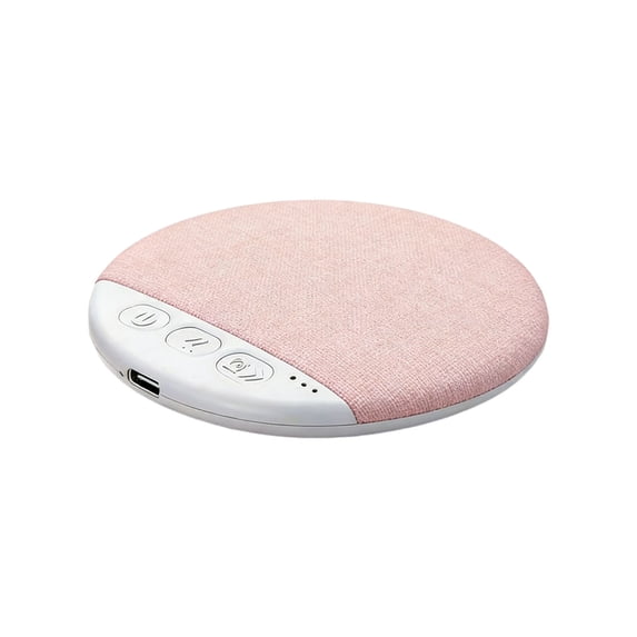 Under-Pillow Bluetooth Sleep Speaker | 9.6cm Mini Portable Wireless Pillow Speaker with Timer | Stereo Private Sleep Aid & Headphone Alternative for Bedtime