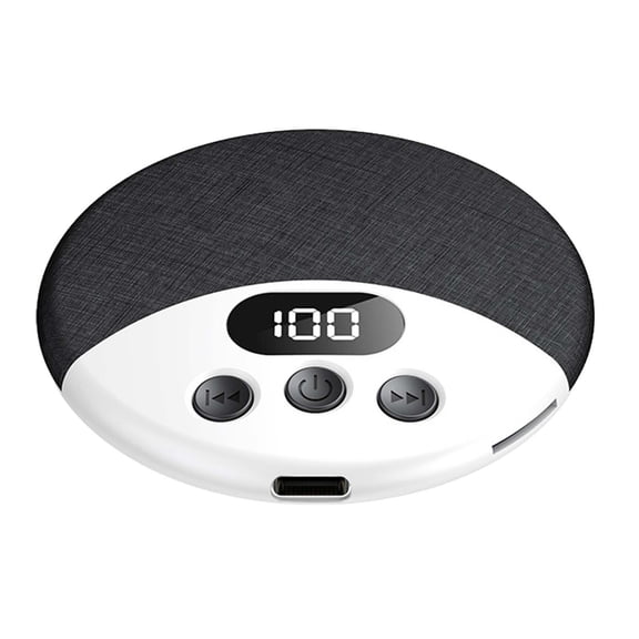 Under Pillow Sleep Speaker, Thin Sound Machine with Timer, Portable Bedside Wireless Audio Device for Restful Nights