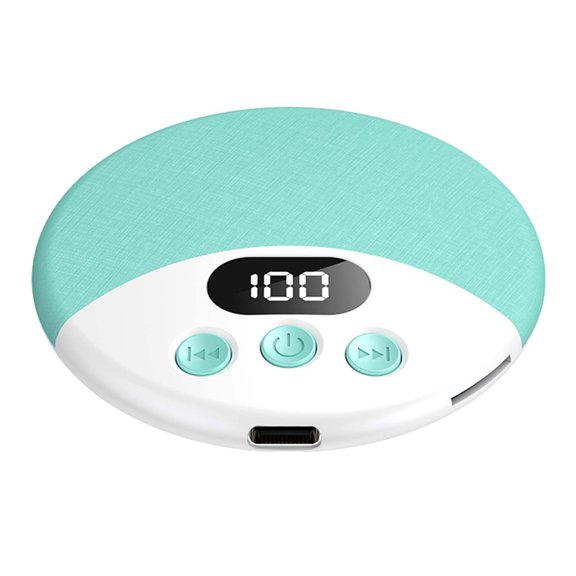 Under Pillow Sleep Speaker, Thin Sound Machine with Timer, Portable Bedside Wireless Audio Device for Restful Nights