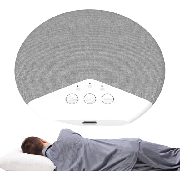 Under Pillow Sleep Speaker, Wireless Portable Sound Machine for Home Dorm Travel Bedroom