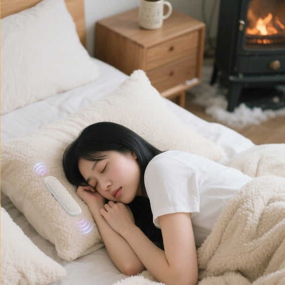 Under Pillow Speaker,Sleep Aid Speaker Bluetooth Mini Speaker Bedside Machines Generator Music Player